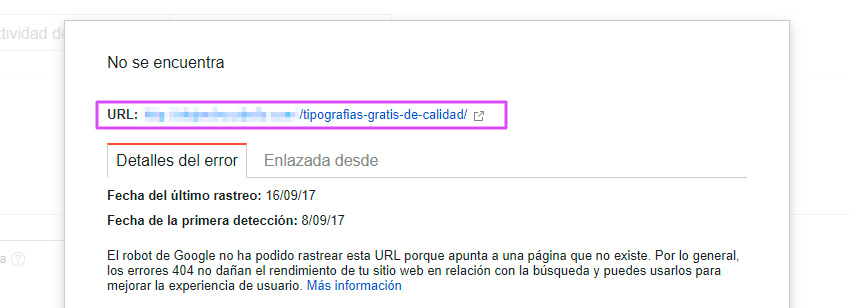 Paso 3 - Eliminar enlaces rotos con Google Webmaster - Alejandro Cabello